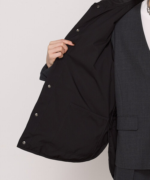 Gabardine K.T（ギャバジンケーティー）の「ダウン ジレ（ダウンベスト・レディース・ライトグレー・9号）」の20枚目の写真