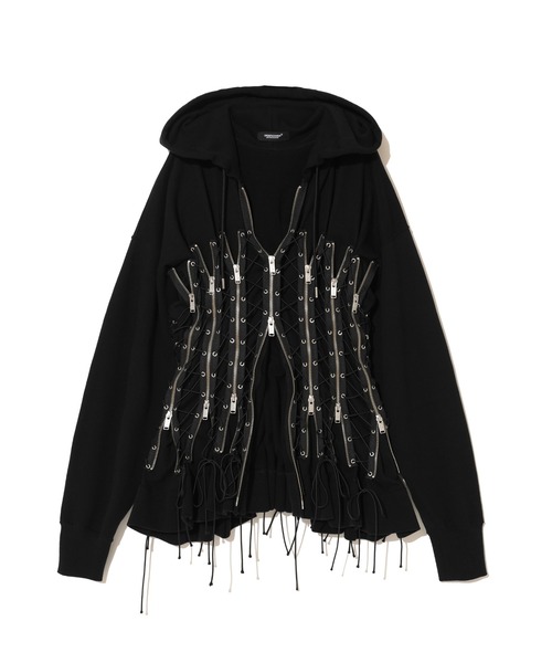 が*う様 undercover ucv4811 Undercover Zip Hoodie 2 Cotton Black UCV4811 Used | eBay