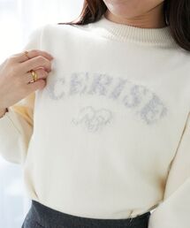 MAJESTIC LEGON | フワフワジャカードロゴニット(ニット/セーター)