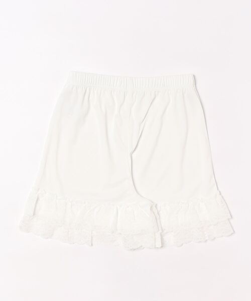 axes femme(アクシーズファム)の「裾レースデザインペチパンツ(その他アンダーウェア/インナー・レディース・ホワイト/ブラック・FREE)」の3枚目の写真