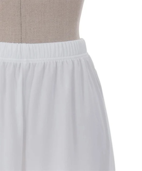 axes femme(アクシーズファム)の「裾レースデザインペチパンツ(その他アンダーウェア/インナー・レディース・ホワイト/ブラック・FREE)」の8枚目の写真