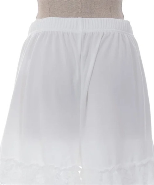 axes femme(アクシーズファム)の「裾レースデザインペチパンツ(その他アンダーウェア/インナー・レディース・ホワイト/ブラック・FREE)」の11枚目の写真