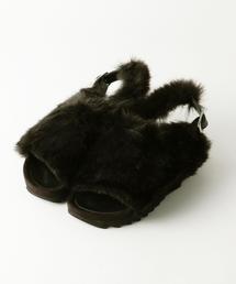 Casselini | CASSELINI フェイクファーサンダル/BC CASSELINI FKFUR SNDL(サンダル)