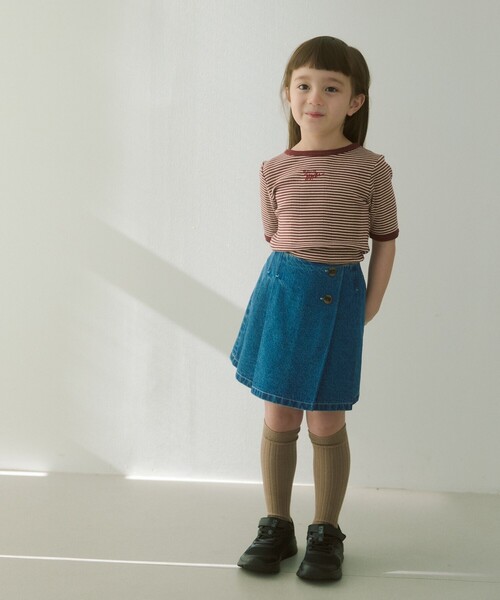 MILLER(ミラー)の「【別注】<Robert P. Miller> 5スリーブ Tシャツ / キッズ 100cm-130cm(Tシャツ/カットソー・キッズ・オフホワイト/オレンジ系その他/オレンジ・130cm/120cm/110cm/100cm)」の17枚目の写真