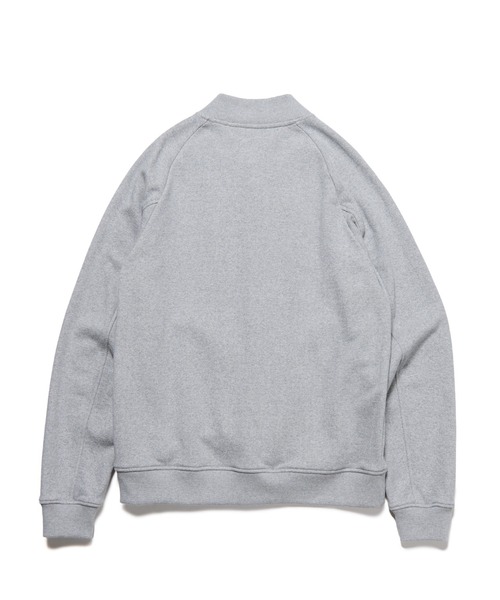 uniform experiment（ユニフォームエクスペリメント）の「SWEAT VARSITY JACKET（ブルゾン・メンズ・ブラック/グレー/ホワイト・3/2/1/4）」の12枚目の写真