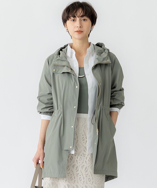 最終値下げします！【美品】23区 ナイロンコート 23区｜ニジュウサンクのナイロンジャケット（フードあり）通販 - ZOZOTOWN