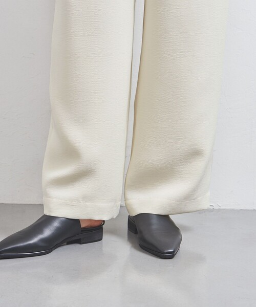 UNITED ARROWS（ユナイテッドアローズ）の「COMFY ストレート イージーパンツ WHITE -UVカット ウォッシャブル-（その他パンツ・レディース・オフホワイト・34/36/38）」の12枚目の写真