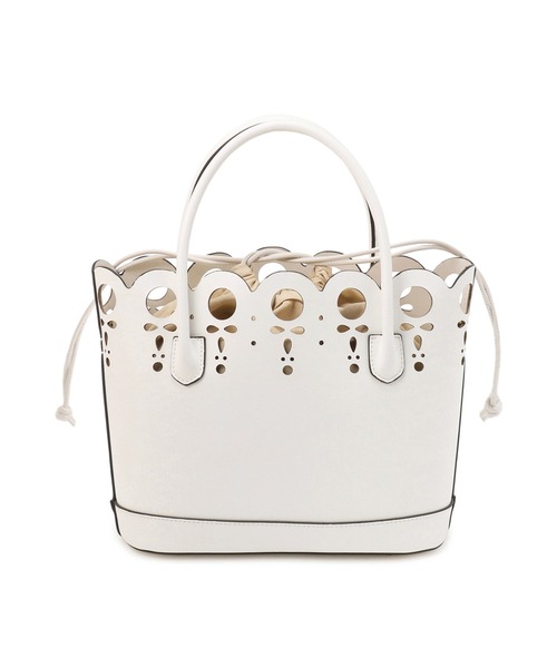 artemis by DIANA(アルテミスバイダイアナ)の「スカラップデザイン インナーバッグ付きハンドバッグ(ハンドバッグ・レディース・ブラック/アイボリー/イエロー・FREE)」の17枚目の写真