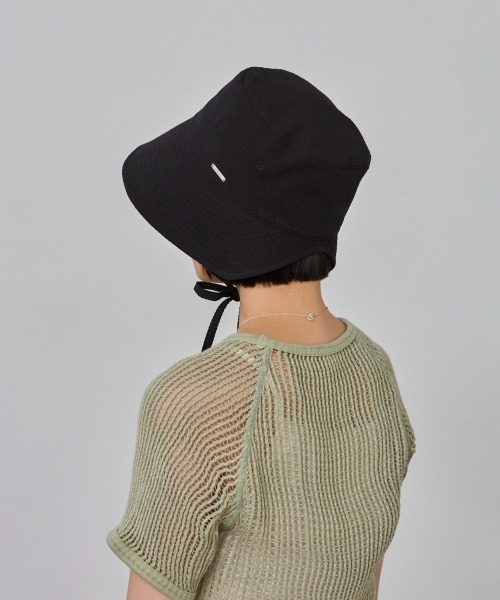 OVERRIDE（オーバーライド）の「OVERRIDE  OGC SUCKER BUCKET BONNET SG / オーバーライド（ハット・レディース・ブラック/グレー/ベージュ・58cm）」の5枚目の写真