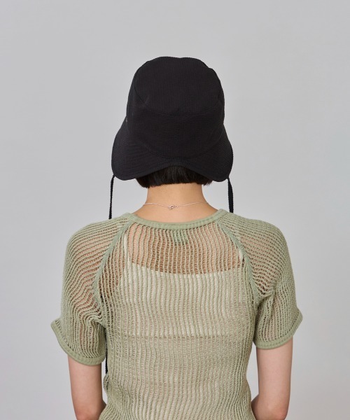 OVERRIDE（オーバーライド）の「OVERRIDE  OGC SUCKER BUCKET BONNET SG / オーバーライド（ハット・レディース・ブラック/グレー/ベージュ・58cm）」の10枚目の写真