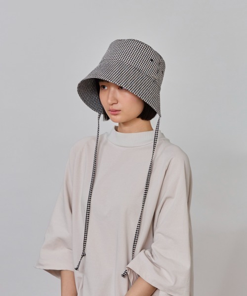 OVERRIDE（オーバーライド）の「OVERRIDE  OGC SUCKER BUCKET BONNET SG / オーバーライド（ハット・レディース・ブラック/グレー/ベージュ・58cm）」の16枚目の写真