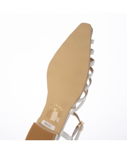 carino(カリーノ)の「ポインテッドトゥグルカサンダル(サンダル・レディース・ブラック/シルバー/ホワイト・L/M/S)」の20枚目の写真
