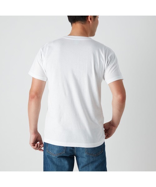 Hawkins（ホーキンス）の「G.T.HAWKINS/GTホーキンス VネックTシャツ 綿100% 2枚組（Tシャツ/カットソー・メンズ・ホワイト/ブラック/杢グレー・MEDIUM/LARGE/X-LARGE）」の11枚目の写真