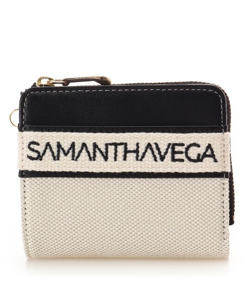 SAMANTHAVEGA(サマンサベガ)の「ロゴテープ折財布(財布・レディース・ブラック/ブラウン/ライトブルー/オフホワイト/ピンク・FREE)」の10枚目の写真
