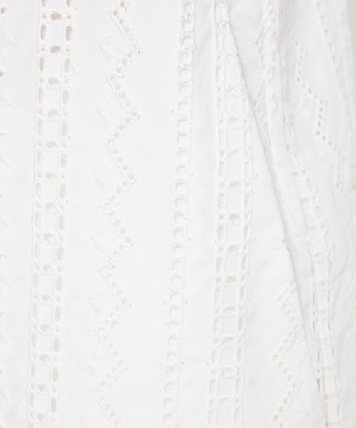 qualite(カリテ)の「オーバーレースサロペット(サロペット/オーバーオール・レディース・オフホワイト/ブラック・38/36)」の15枚目の写真