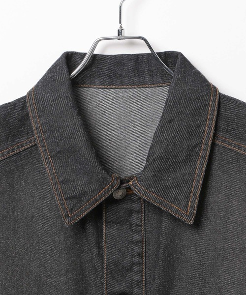 PBLIM（ページボーイリム）の「《UNISEX》アソートベスト（デニムジャケット・レディース・ブルー/ブラック/レオパード・FREE）」の20枚目の写真