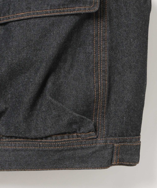 PBLIM（ページボーイリム）の「《UNISEX》アソートベスト（デニムジャケット・レディース・ブルー/ブラック/レオパード・FREE）」の17枚目の写真