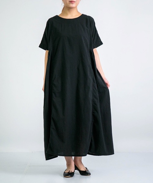 トクコのワンピースです トクコプルミエヴォル TOKUKO 1er VOL シフォンワンピース 人物画