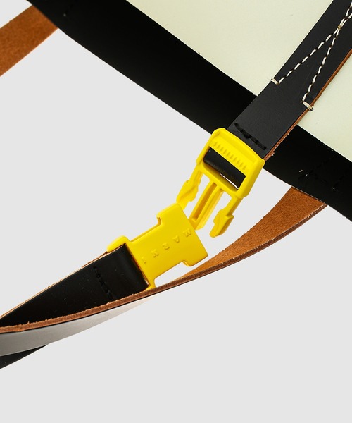 MARNI（マルニ）の「TPU COLOR BLOCKED / トートバッグ（トートバッグ・メンズ・アイボリー系・ONE SIZE）」の6枚目の写真