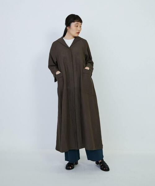 グランジリネンセーラーカラーワンピース（ワンピース）｜LOISIR