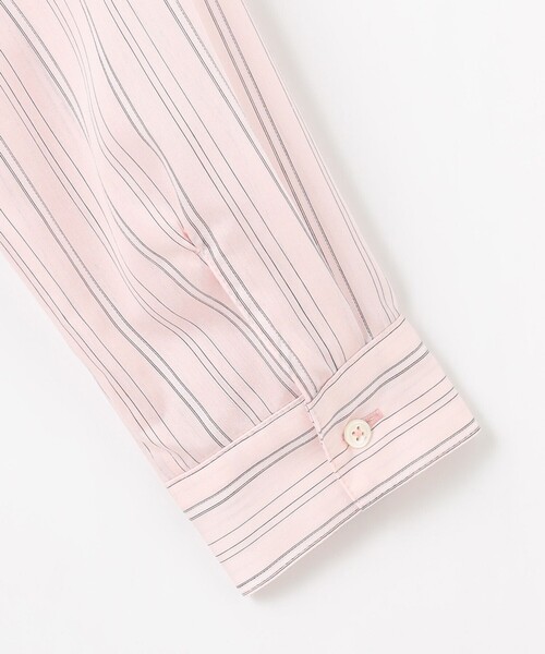 J.PRESS Ladies(J.プレス レディス)の「【洗える】ランダムストライプ シャツカラー ブラウス(シャツ/ブラウス・レディース・ピンク系1/サックスブルー系1/ホワイト系1・XS)」の17枚目の写真