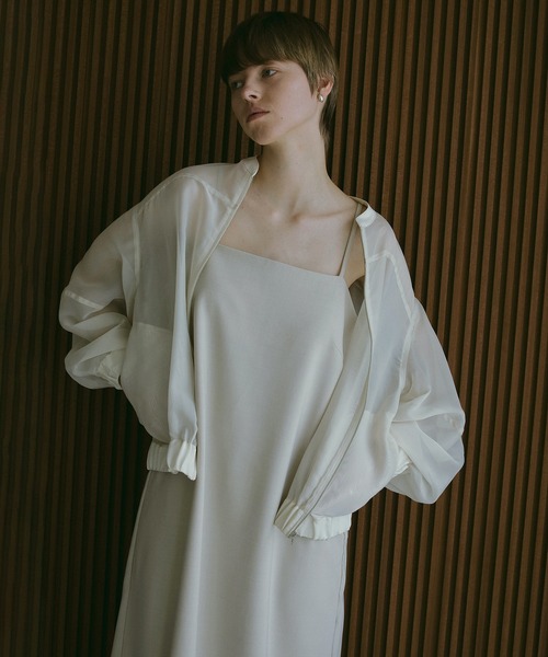 新品　MANOF SHEER VOLUME SLEEVE BLOUSON SHEER VOLUME SLEEVE BLOUSON｜OUTER(アウター)｜MANOF OFFICIAL
