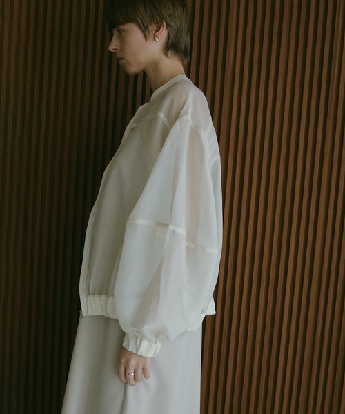 新品　MANOF SHEER VOLUME SLEEVE BLOUSON SHEER VOLUME SLEEVE BLOUSON｜OUTER(アウター)｜MANOF OFFICIAL