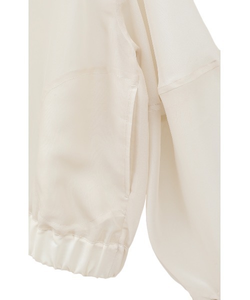 新品　MANOF SHEER VOLUME SLEEVE BLOUSON セール】SHEER VOLUME SLEEVE BLOUSON（ブルゾン）｜MANOF