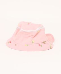 HAKKA BABY | [ベビー]チェリー刺繍／恐竜刺繍日よけ付きハット(ハット)
