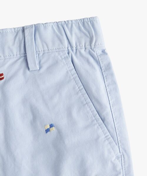 TOMMY HILFIGER(トミーヒルフィガー)の「BOYS オールオーバーフラッグウーブンショートパンツ(その他パンツ・キッズ・ブルー・150cm/160cm/130cm/140cm)」の5枚目の写真