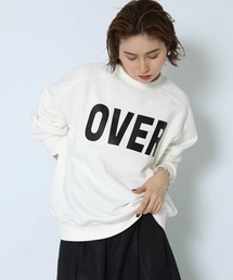 OVERロゴスウェット