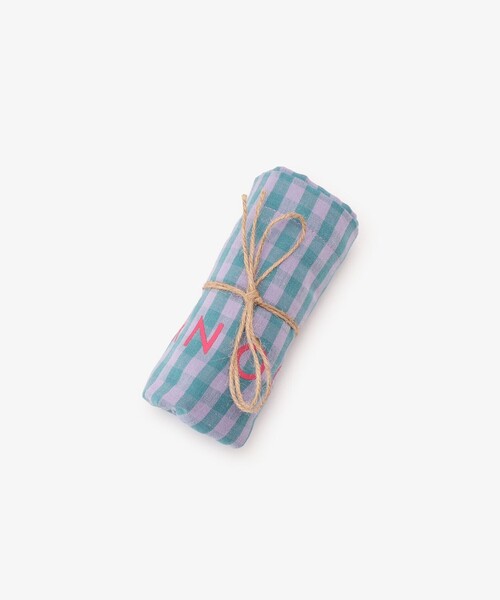 Afternoon Tea(アフタヌーンティー)の「【WEB限定】ギンガムチェックトートバッグL(トートバッグ・レディース・グリーン・ONE SIZE)」の6枚目の写真