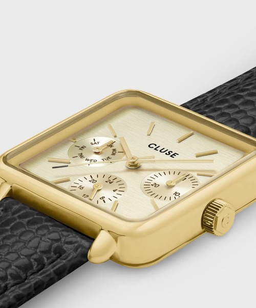 CLUSE(クルース)の「「CLUSE/クルース」ラ・テトラゴン マルチファンクション 3色展開(アナログ腕時計・レディース・ゴールド系1/ゴールド/ブラック×ゴールド・FREE)」の14枚目の写真