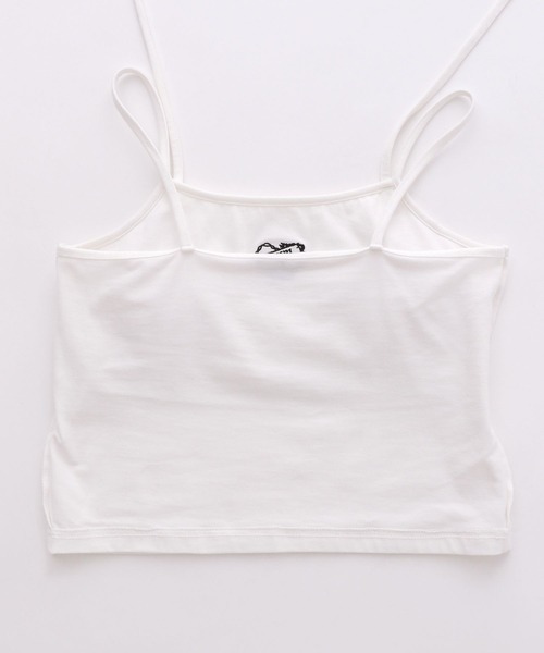 repipi armario（レピピ アルマリオ）の「【吸水速乾】チョーカーストラップキャミ（キャミソール・キッズ・ブラック/ホワイト/カモフラージュ・LARGE/MEDIUM/SMALL）」の4枚目の写真