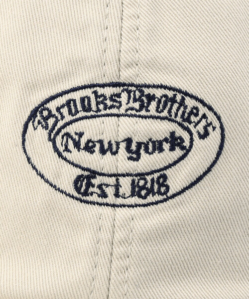 BROOKS BROTHERS（ブルックスブラザーズ）の「Brooks Brothers |〈別注〉ベースボールキャップ BEIGE（キャップ・レディース・ベージュ・ONE）」の10枚目の写真