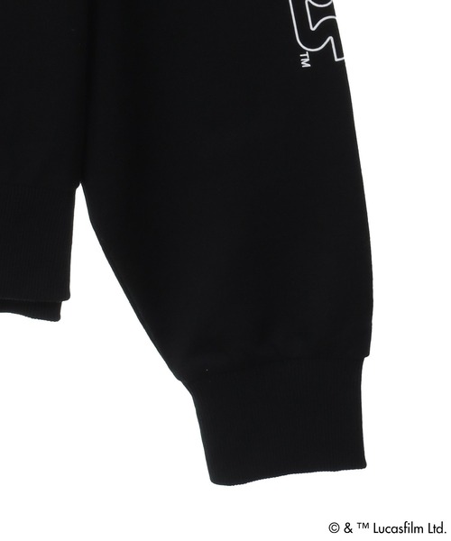 STAR WARS(スターウォーズ)の「STAR WARS/ランダムプリントプルオーバー(スウェット・レディース・ブラック・FREE)」の11枚目の写真