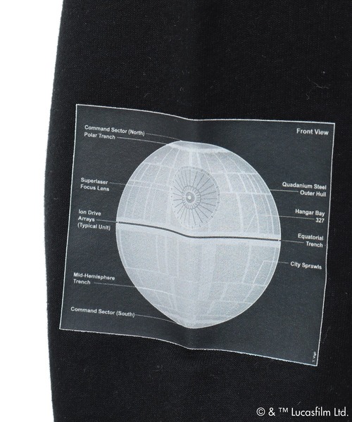 STAR WARS(スターウォーズ)の「STAR WARS/ランダムプリントプルオーバー(スウェット・レディース・ブラック・FREE)」の15枚目の写真