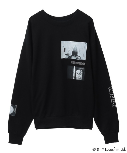 STAR WARS(スターウォーズ)の「STAR WARS/ランダムプリントプルオーバー(スウェット・レディース・ブラック・FREE)」の19枚目の写真