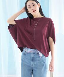 URBAN RESEARCH ROSSO WOMEN | 『一部WEB限定カラー』汗染防止5分袖ドルマンプルオーバー(Tシャツ/カットソー)