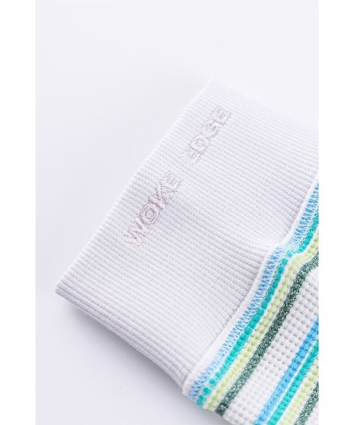 トップス WOKE EDGE Glit Border Thermal Glit Border Thermal｜WOKE EDGE｜ティーシャツ