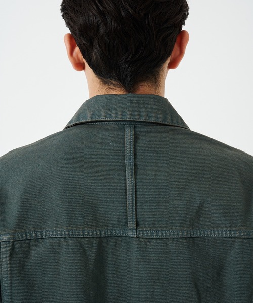 STUDIOUS（ステュディオス）の「BLEACH OVERDYE DENIM JACKET（デニムジャケット・メンズ・インディゴブルー/ブラック・1/2）」の21枚目の写真