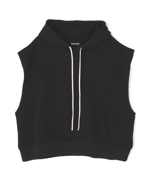DANKE SCHON(ダンケシェーン)の「DankeSchon/ダンケシェーン/CHEMICAL SWEAT NOSLEEVE HOODIE(パーカー・メンズ・グレー/ブラック・M/L)」の5枚目の写真