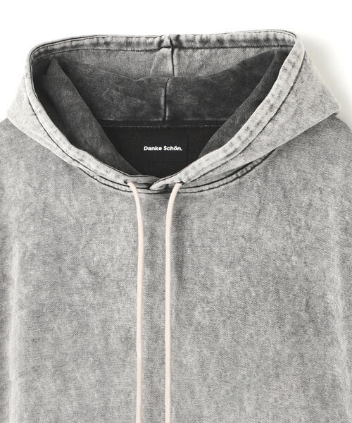 DankeSchon/ダンケシェーン/CHEMICAL SWEAT NOSLEEVE HOODIE（パーカー