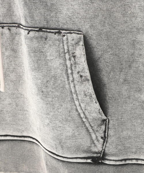 DankeSchon/ダンケシェーン/CHEMICAL SWEAT NOSLEEVE HOODIE