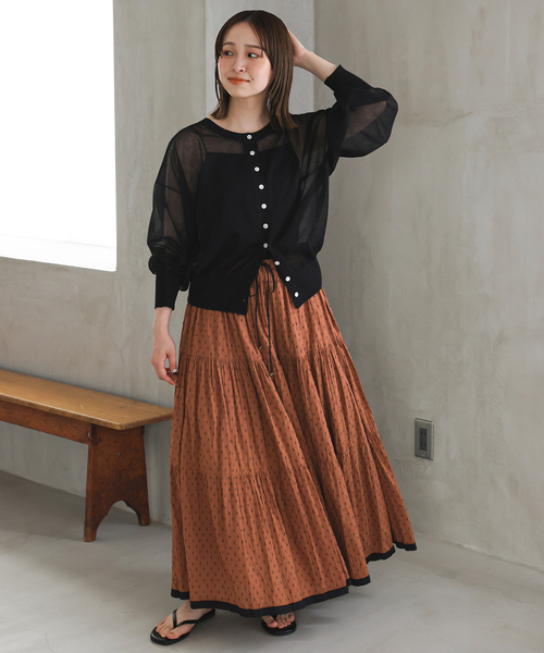 TCドビーティアードスカート（スカート）｜SLOBE IENA（スローブイエナ