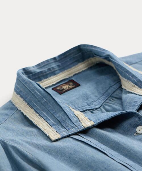 RRL（ダブル アール エル）の「インディゴ シャンブレー ドレス