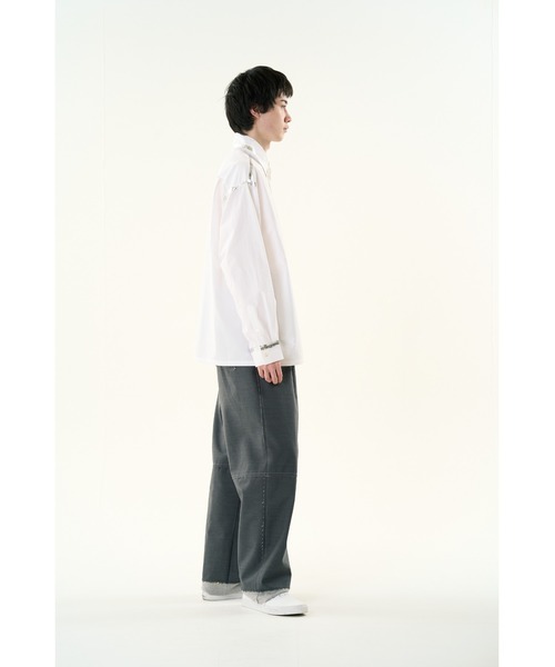 DISCOVERED(ディスカバード)の「SUITS SWEAT TROUSERS(スラックス・メンズ・グレー・SMALL/LARGE)」の7枚目の写真
