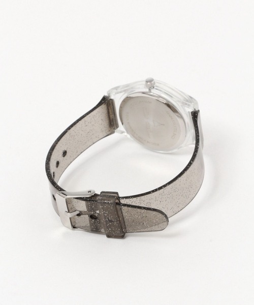 niko and...（ニコアンド）の「クリアラメバンドウォッチ（アナログ腕時計・レディース・ホワイト/グリーン/ブラック/レッド・0）」の7枚目の写真