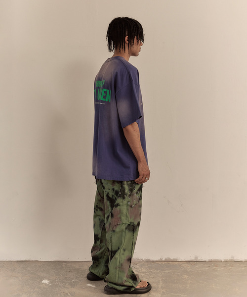 LIBERE（リベーレ）の「LIBERE リベーレ / WHISPERS OF THE UNSEEN T-SHIRT ウィスパーグラフィックプリントビッグシルエットTシャツ / 251210-251211（Tシャツ/カットソー・メンズ・ブラック/ブルー・LARGE/MEDIUM/SMALL）」の16枚目の写真