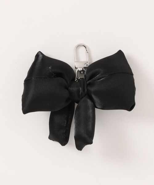flower（フラワー）の「サテンピローリボンチャーム（キーホルダー・レディース・ピンク/ブラック・FREE）」の11枚目の写真